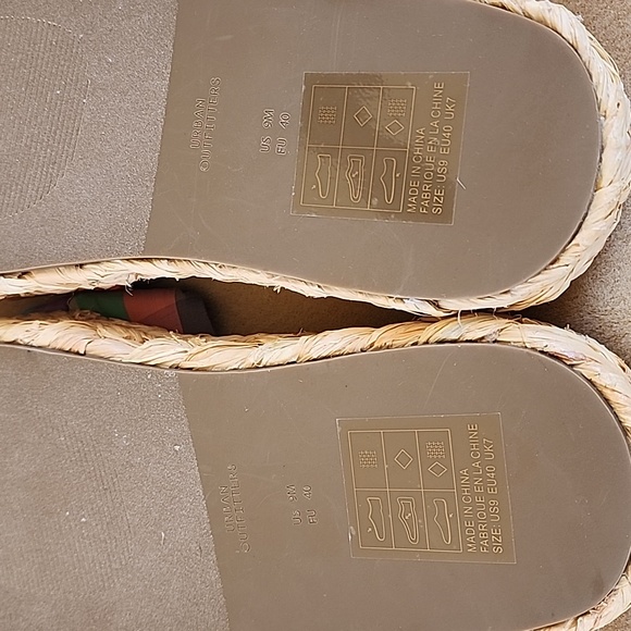 Summer straw slippers - Picture 7 of 9